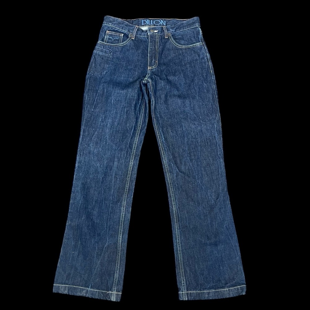 Kimes Ranch Dillon Bootcut Denim Jeans Mens 30x32 Western Cowboy USA Ranch Rodeo